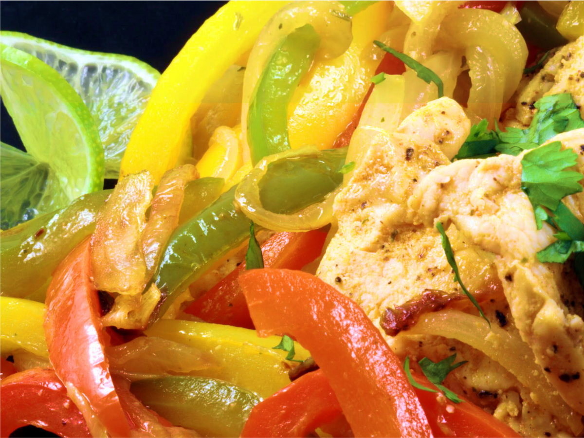 Grilled Chicken Fajitas